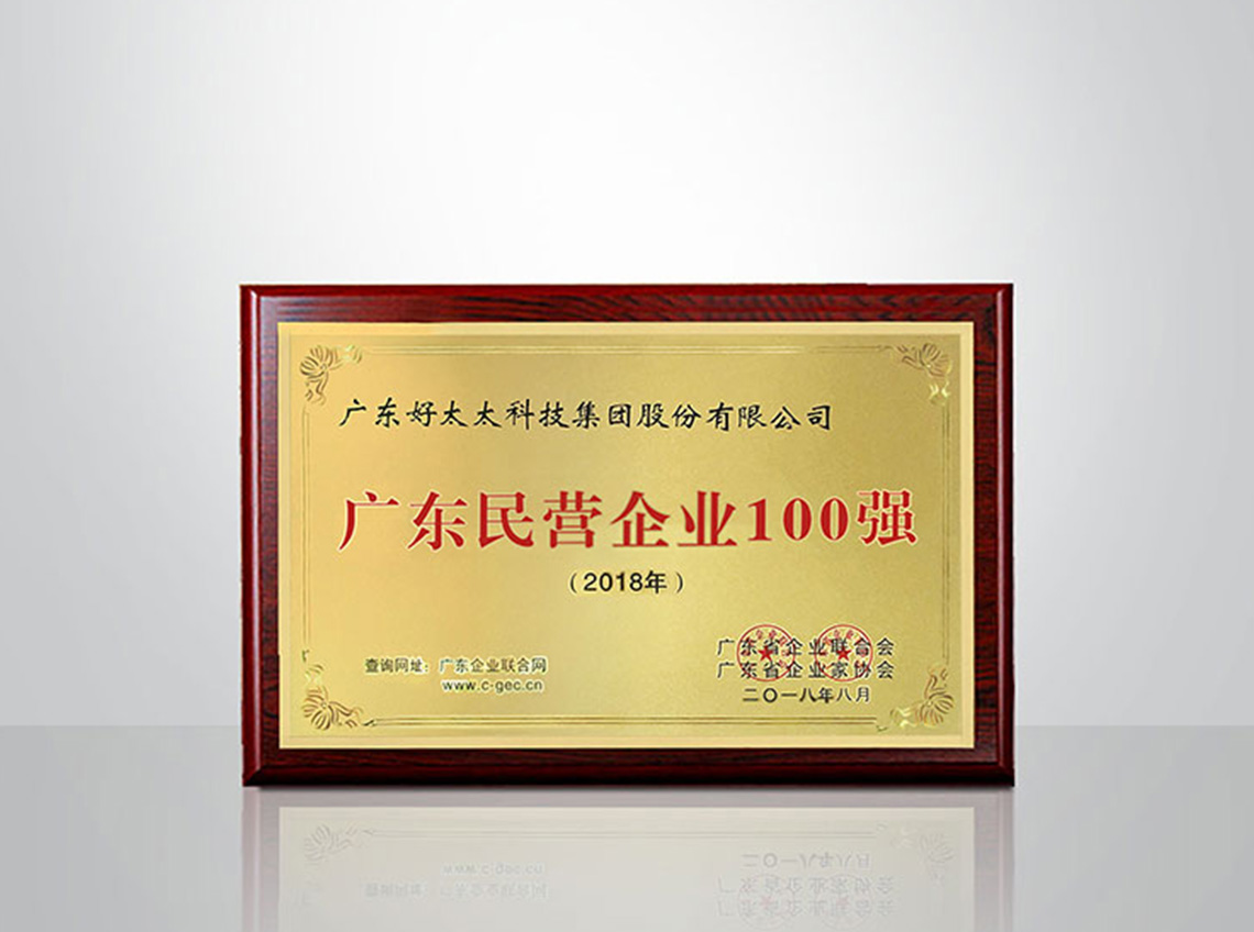 2018年廣東民營(yíng)制造業(yè)100強(qiáng)